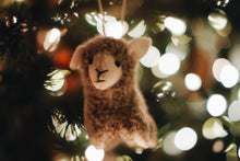 Fleece Navidad Sheep Ornament