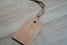 We Rise Leather Luggage Tag