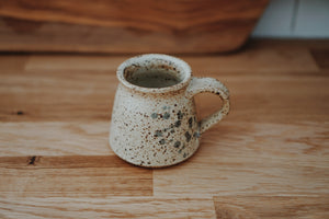 Small Freckled Off White Mug