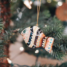 Striped Fish Ornament