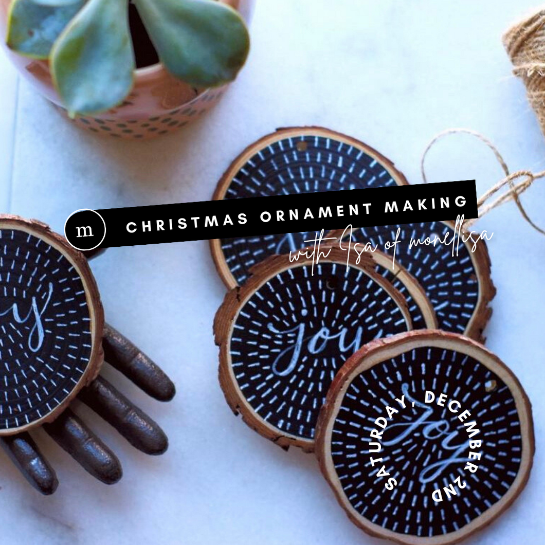 Christmas Ornament Making Workshop