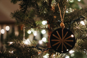 Terracotta Snowflake Ornament