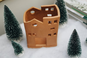 Terracotta Village Lantern