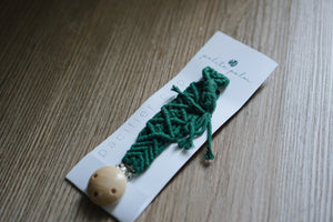 Macrame Pacifier Clip