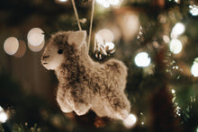 Fleece Navidad Sheep Ornament