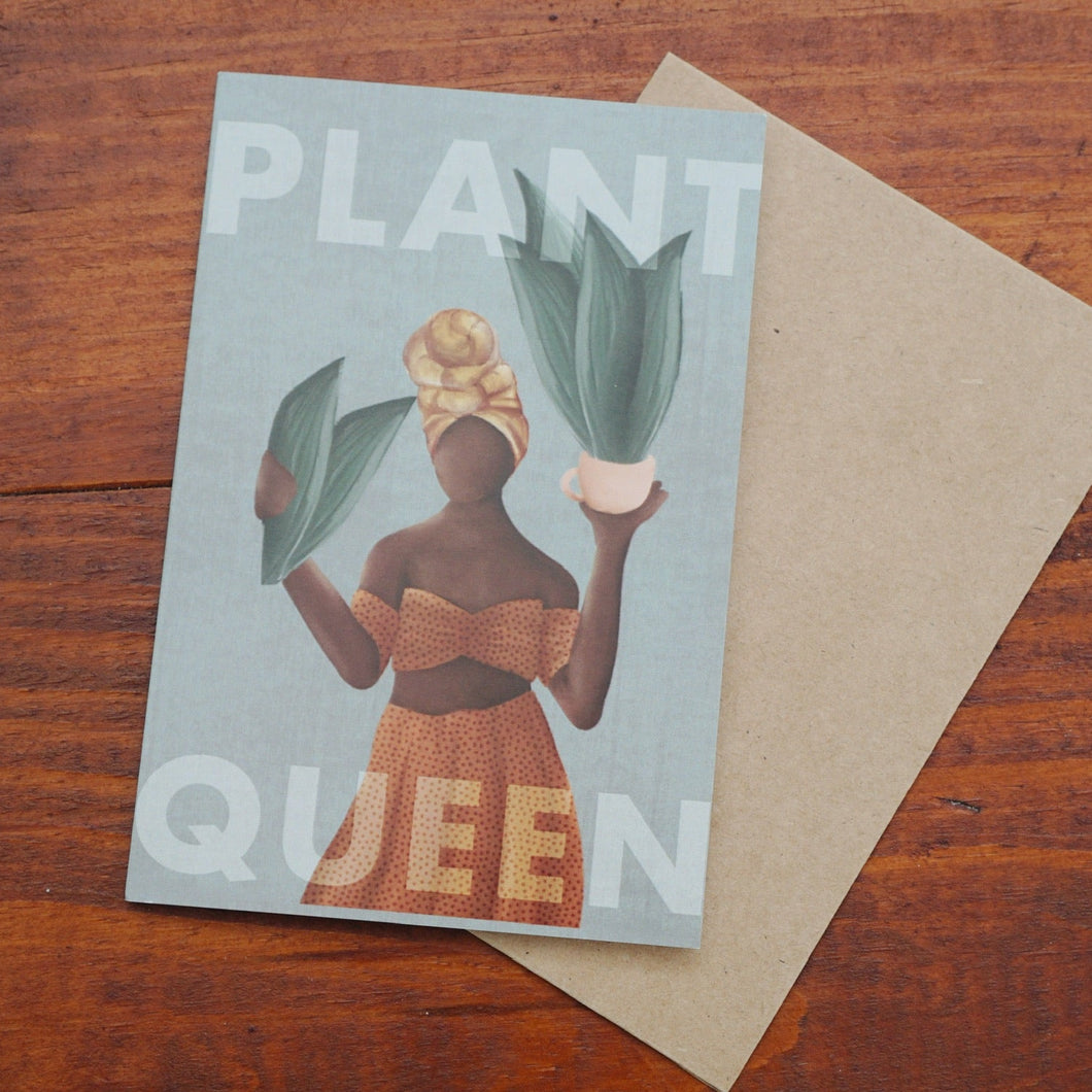 Plant Queen Card