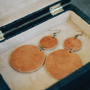 Circle Drop Earrings