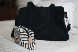 Jute & Cotton Dopp Kit