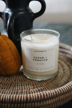 Cedar + Tobacco Candle
