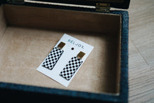 Checkered for Life Earrings