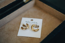 Eden Small Gold Hoop Earrings