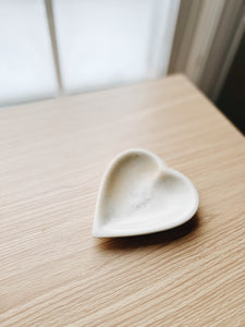 Soapstone Heart Dish