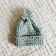 Light Grey Baby Hats by Nana