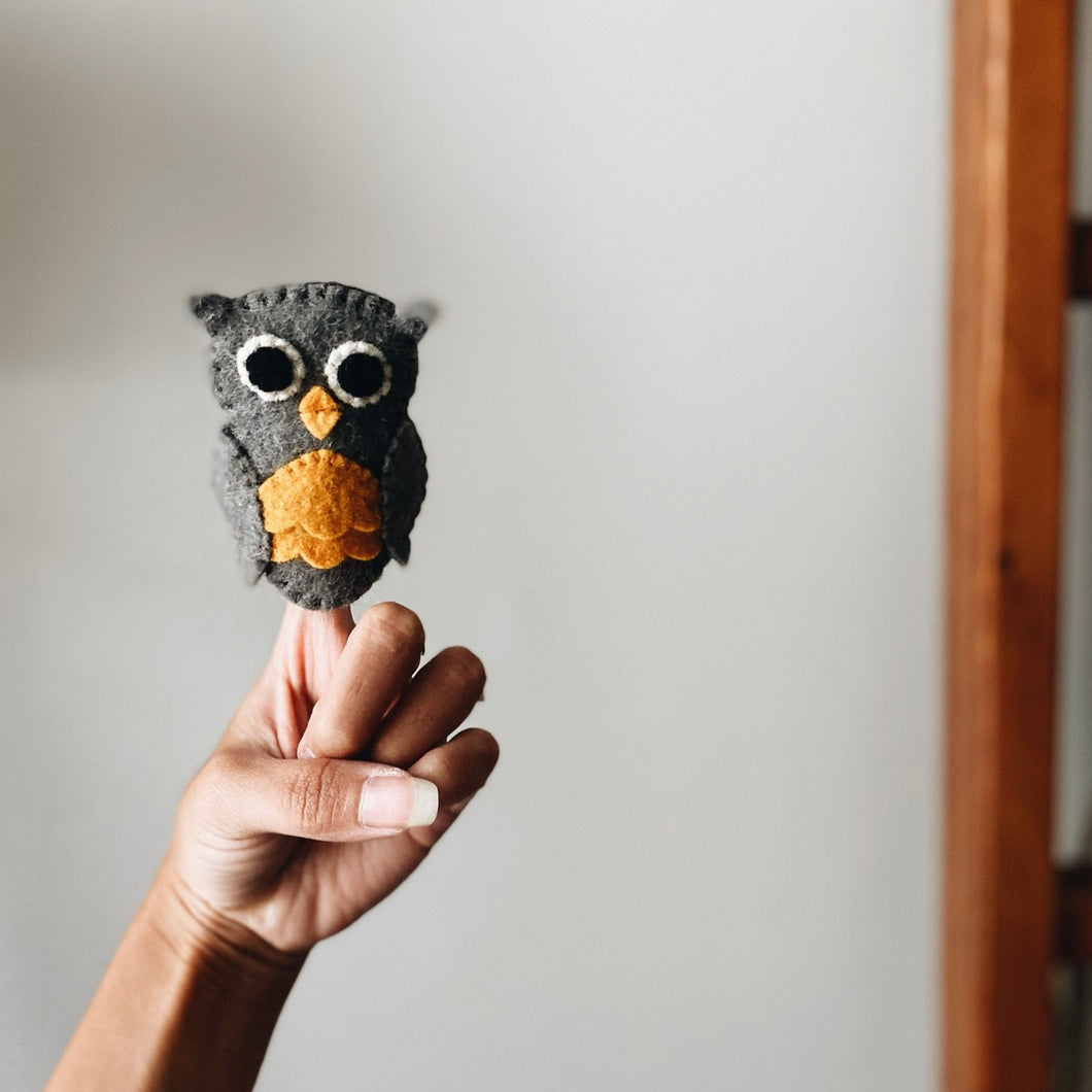 Owl Finger Puppet