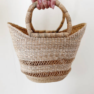 Natural Lacey Shopper
