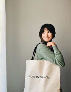 People Matter More Tote
