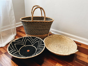 Moroccan Oversized Woven Tray