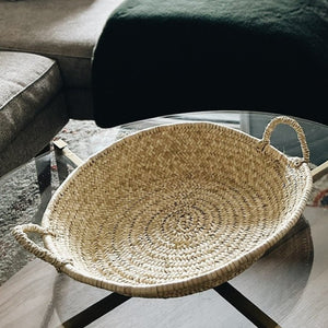 Moroccan Oversized Woven Tray