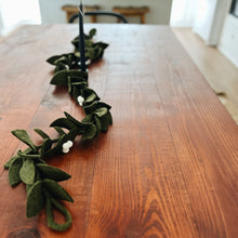 Felt Mistletoe Garland
