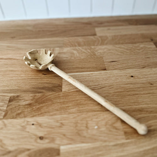 Hand Carved Pasta Spoon