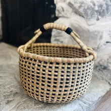 Checkered Bolga Basket