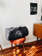 Arrow-Stitch Weekender Duffel Bag