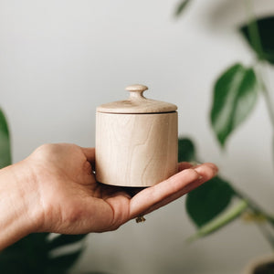 Walnut Lidded Pot