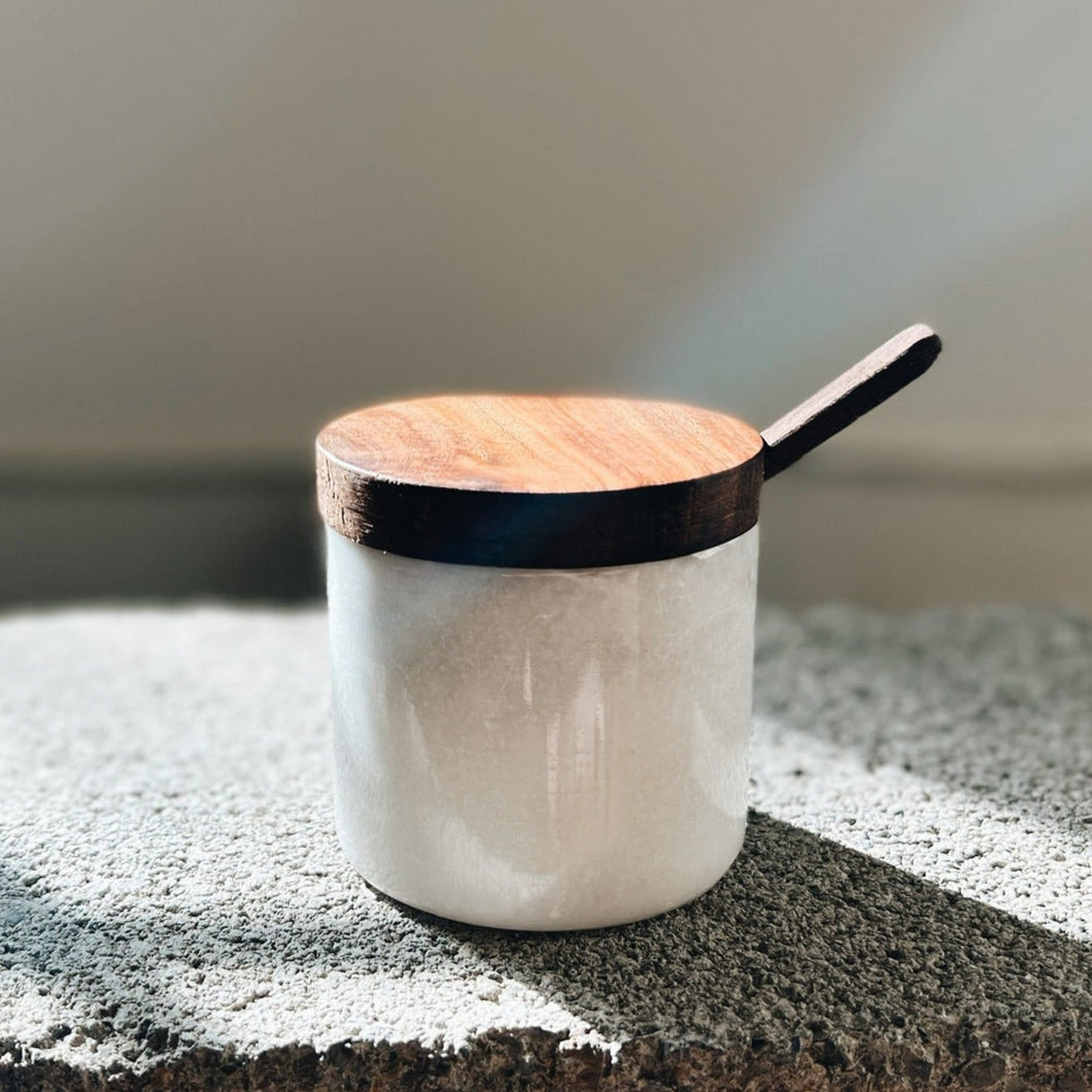 Marble Salt Keeper