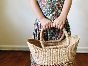 Natural Lacey Shopper