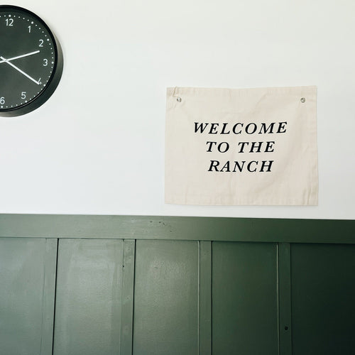 Welcome to the Ranch Banner