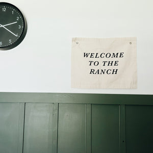 Welcome to the Ranch Banner