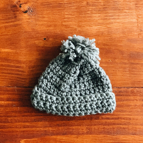 Grey Baby Hats by Nana