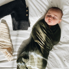 Olive Stretch Swaddle