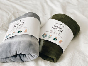 Olive Stretch Swaddle