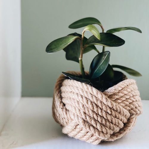 Jute Knot Planter